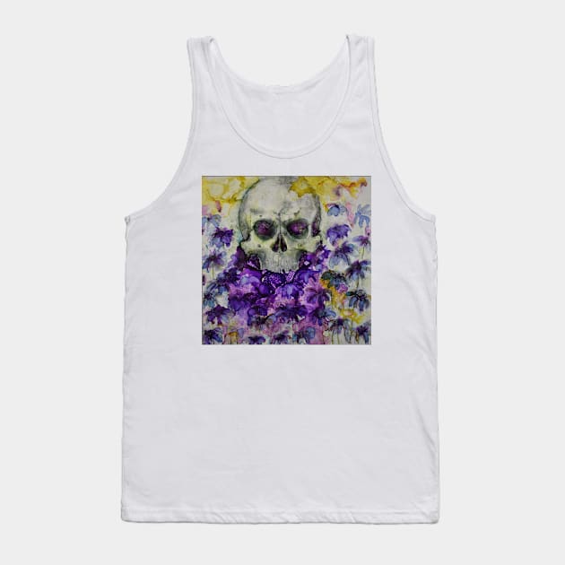 Pushing Up Daisies Tank Top by AndreaAtkinsArt